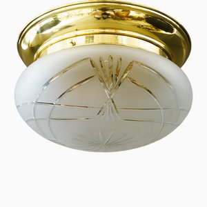 Lampada da soffitto Art Deco, Vienna, anni '20