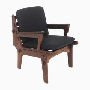 Fauteuil Scandinave en Teck, Suède, 1960s