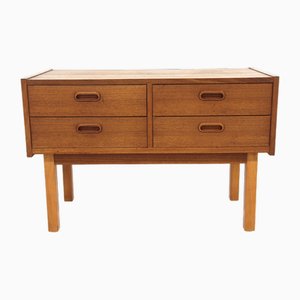 Scandinavian Teak Chest of Drawers, Sweden, 1960s