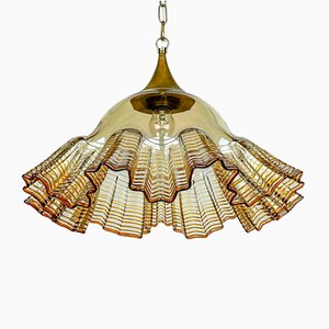 Vintage Murano Glass Pendant Lamp from De Majo, Italy, 1970s