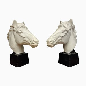 Metal Horses, 1900, Iron, Set of 2