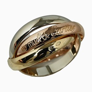 Gelbgoldener Trinity Ring von Cartier