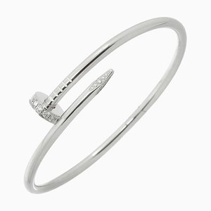 Juste Un Clou Diamond Bracelet in White Gold from Cartier