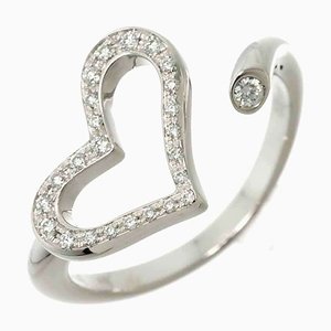 Lime Light Heart #49 Ring in White Gold from Piaget