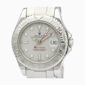 Yacht-Master 168622 Y reloj serial de acero platino de Rolex