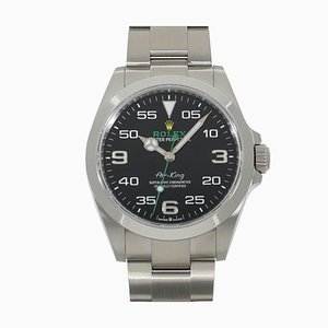 Air King 126900 reloj aleatorio para hombre en negro de Rolex