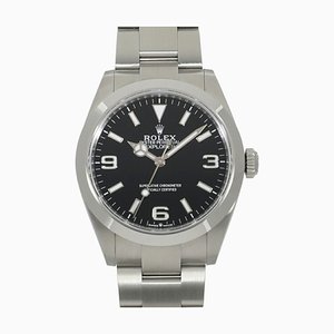 Men's Explorer Watch in Black from Rolex