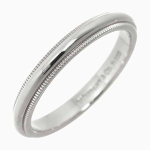 Milgrain Band Ring in Platinum from Tiffany & Co.