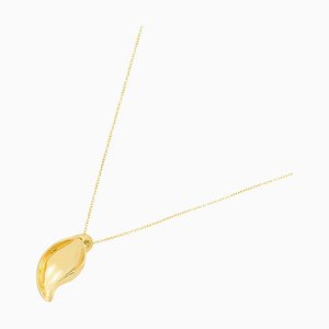 Collar con hoja de oro amarillo de Tiffany & Co.