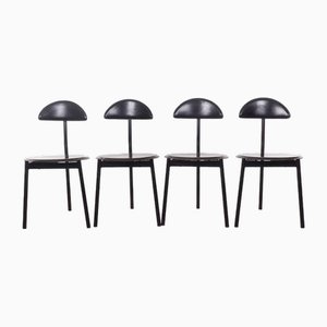 Dining Chairs from Linea Veam, 1980s, Set of 4