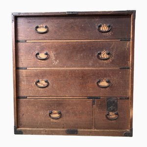 Japanese Traditional Tansu Chest of Drawers, 1890s