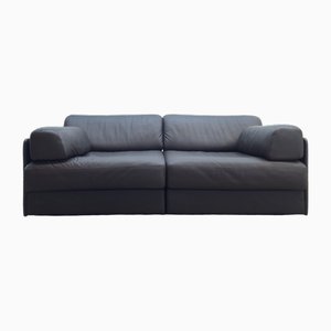 Leather Ds 76 2-Seater Modular Sofa by Wk Wohnen for de Sede, Set of 2