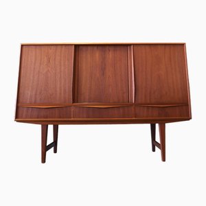 Danish Teak Highboard by E.W. Bach for Sailing Chair Factory, 1960s
