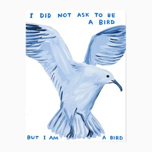 David Shrigley, I Did Not Ask to Be a Bird, 2021