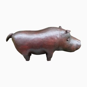 Leather Hippo by Dimitri Omersa for Omersa, United Kingdom, 2000s