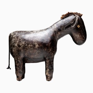 Esel aus Leder von Dimitri Omersa für Valenti