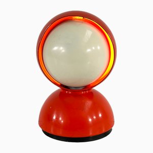 Red Eclisse Table Lamp by Vico Magistretti for Artemide, 1960s