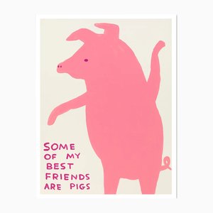 David Shrigley, Einige meiner besten Freunde sind Schweine, 2019