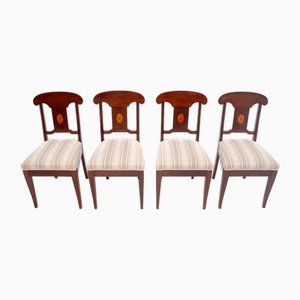 Dining Chairs, Sweden, 1870s, Set of 4