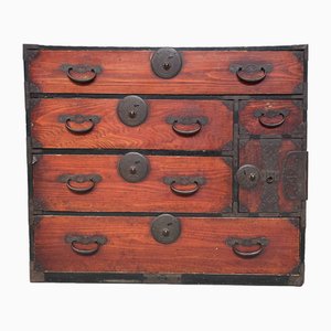Japanese Traditional Tansu Chest of Drawers, 1890s