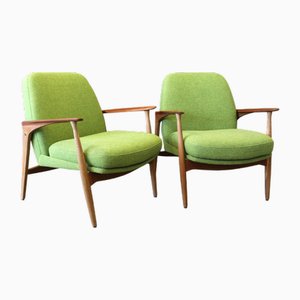 Vintage Stuhl aus Teak & Eiche von Ib Kofod-Larsen, 1960er