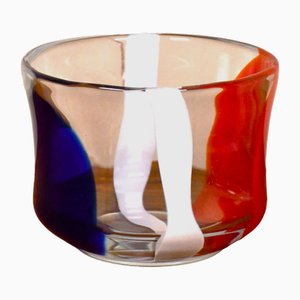 Art Glasschale von Erik Höglund für Chribska, Tschechien, 1992