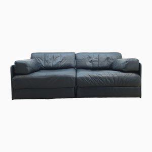 DS 76 2-Seater Modular Sofa in Leather by Wk Wohnen for de Sede, Set of 2