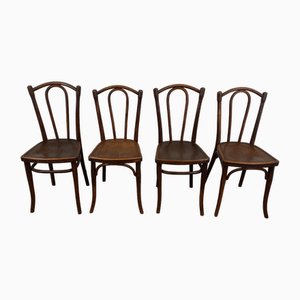 Bistro Chairs from Thonet, 1890s, Set of 4