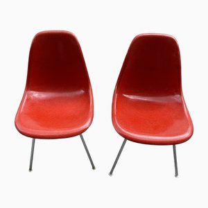 Vintage Chairs by Charles & Ray Eames for Herman Miller, 1960s, Set of 2
