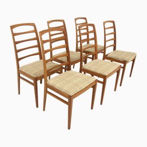 Vintage Oak Dining Chairs by Bertil Fridhagen, 1960s, Set of 6