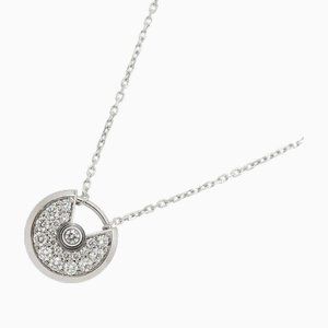Amulet Diamond Necklace in White Gold from Cartier