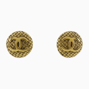 Vergoldete Ohrringe von Chanel, 2 . Set