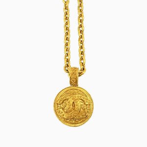Lange Coco Mark Halskette in Gold von Chanel