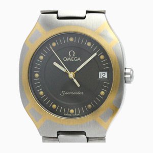 Reloj para hombre Seamaster Polaris de acero dorado de 18 quilates de Omega