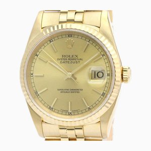 Datejust T Serial 18k Gold Automatic Mens Watch from Rolex