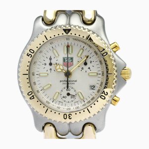 Sel Chronograph Gold-Plated Steel Mens Watch from Tag Heuer