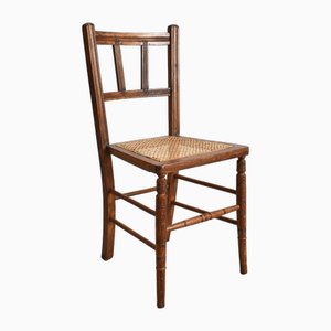 Vintage Stuhl aus Eiche & Rohrgeflecht, 1930er