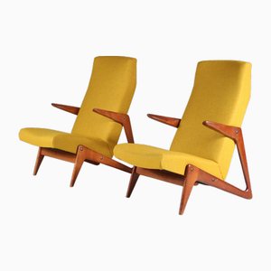 Lounge Chair attributed to Alfred Hendrickx for Belform, Belgium, 1950s