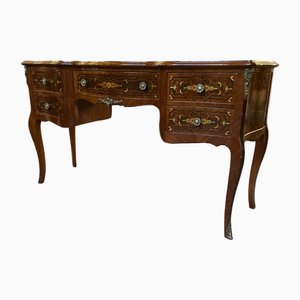 Brass Inlaid Dressing Table