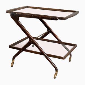 Serving Trolley attributed to Cesare Lacca, Italy, 1950s