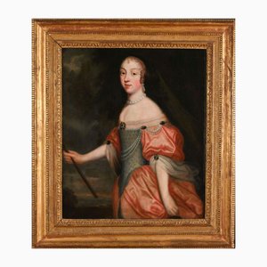 After Charles and Henri Beaubrun, Portrait, 17th Century, Oil on Canvas, Framed