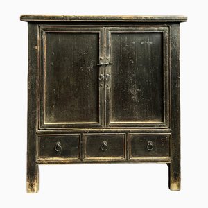 Antique Dresser in Black Wood