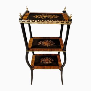 Napoleon III Side Table in Marquetry