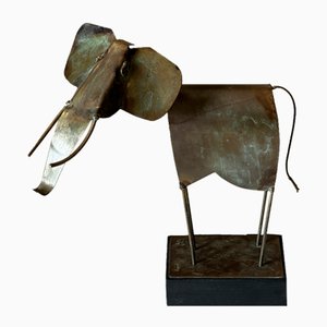 Elephant Sculpture by Jarc, 1970s