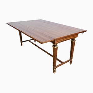 Large Directory Sapelli Mahogany Shuttered Table, 1970s