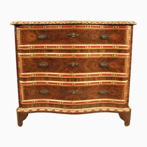 20th Century Genoese Inlaid Chest of Drawers in Wood, 1950s