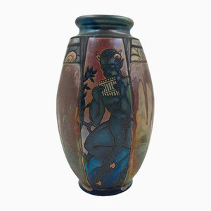 Art Deco Vase von Be Jean Barol, Frankreich,1910s1920s