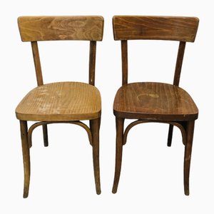 Vintage Cafe Chairs by Thonet, 1920s, Set of 2