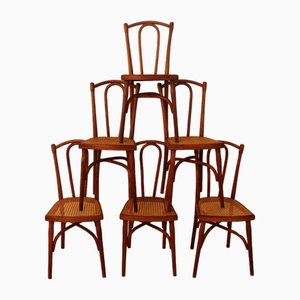 Bistro Chairs N°118 by Michael Thonet for Thonet, Set of 6