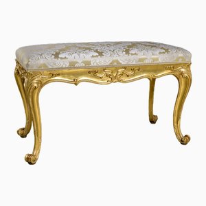 Louis XV Style Giltwood Bench from Maison Jansen, 1890s